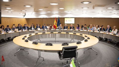 Reuni�n de consejeros y representantes del Gobierno central en el Consejo de Pol�tica Fiscal y Financiera