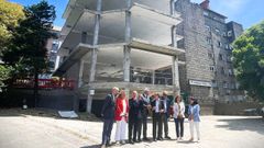 Visita del director general de INCYDE a las obras del Vgo TIC Global HUB que acoger� la Incubadora de Alta Tecnolog�a startTIC.