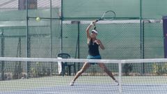 La tenista estadounidense Carol Young Suh Lee, natural de las islas Marianas del Norte, es finalista del Torneo de Tenis Femenino Cidade de Ourense.