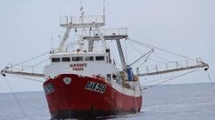 El Almirante, el barco que capitaneaba el marinense Samuel Gil, fallecido en Senegal