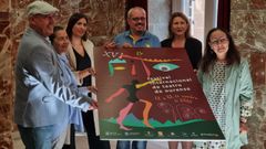 Fina Calleja (directora do FITO), Jos� Luis Troiti�a (Gerente Liceo), Olga Moj�n (directora Teatro Principal)