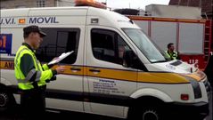 Rescate de los accidentados