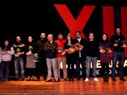 Alg�ns dos premiados na �ltima edici�n do certame.