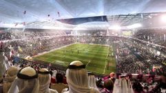 Recreaci�n del estadio Al-Rayyan para el Mundial 2022