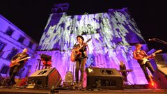 En la imagen, de archivo, un concierto de Coti en Noia. 
