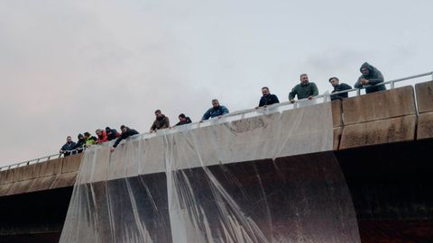 Ganaderos y agricultores se fueron uniendo a lo largo del d�a para apoyar la protesta