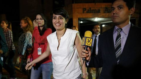 La esposa de Daniel Ceballos espera la llegada de su marido