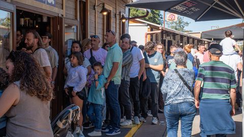 Casetas y atracciones del San Froilán en el Domingo das Mozas