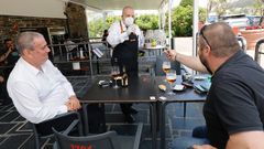 Restaurante Louzao de Viveiro, uno de los muchos establecimientos hosteleros donde han reforzado la protecci�n contra el coronavirus