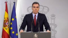 Pedro S�nchez apela a la responsabilidad de la poblaci�n para asumir las restricciones que establece el real decreto para un plazo de quince d�as