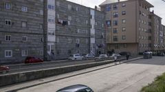 Barrio de Covadonga, en Ourense.