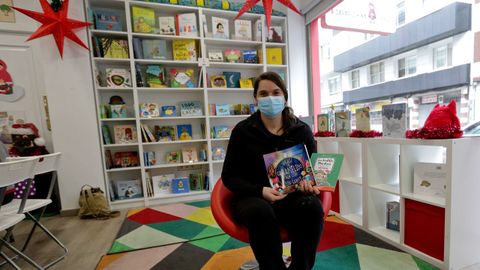 Laura, en A Carapuchina Feroz, que abri� el humorista Pedro Brandariz en A Coru�a