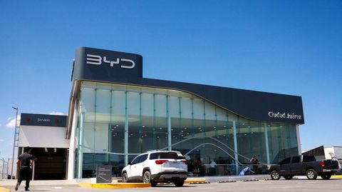 Un concesionario de la marca automovilstica china