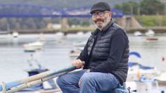 Jorge Pena fotografiado la semana pasada en Pontedeume