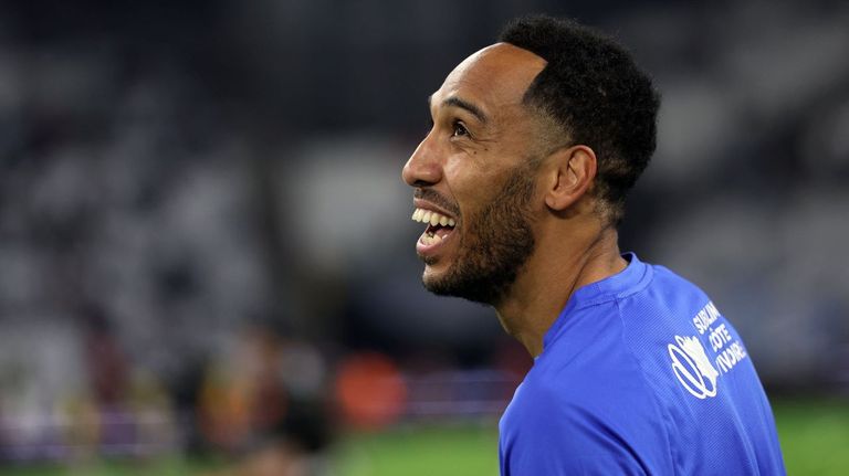 Aubameyang, con el Marsella