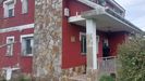 La casa donde estn los cuerpos de los dos hermanos fallecidos, en Ribadeo