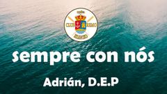 V�deo homenaje a Adri�n Neo Romero, el joven de Rianxo fallecido