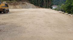 Aparcamiento de autocaravanas en A Chadiza, en Bueu.