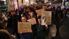 El 8M de Pontevedra, en im�genes