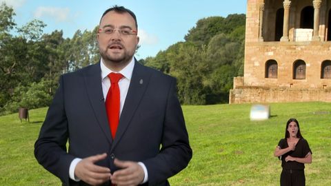 Mensajes institucional del D�a de Asturias