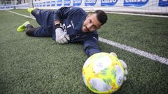 Christopher Pallas, en su etapa en el Berganti�os.