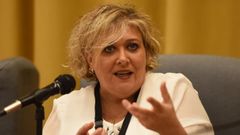 Raquel Alonso, autora del libro  Casada con el enemigo 