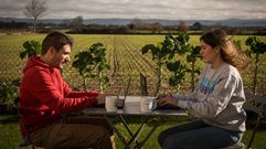 Carlos L�pez y Beatriz de Mesas dejaron Madrid para instalarse en Xinzo de Limia, la localidad natal de �l