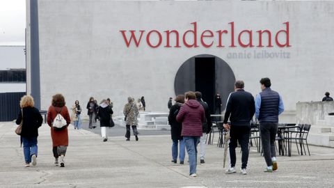 Abre al p�blico la exposici�n de Annie Leibovitz en A Coru�a