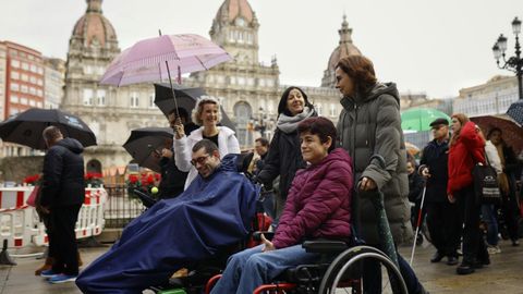 La iniciativa impulsada por Aspace Coru�a congreg� a entidades, familias y representantes institucionales