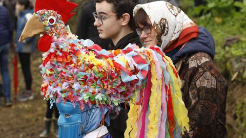 Disfraces en el Entroido de la ribera de Chantada