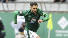 Rober Correa en su etapa en el Racing de Ferrol. 