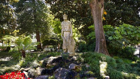 O Marieiro, escultura de Camilo Nogueira Martnez