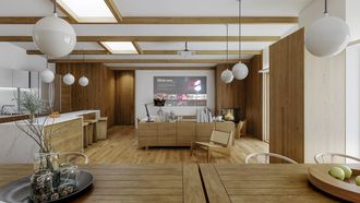 Proyecto para transformar un establo en apartamento en Lousame