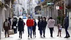 ENERO, 2021. En municipios como Ribeira se incrementaron considerablemente los enfermos con covid