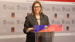 Pilar Garc�a Porto dio cuenta de los asuntos aprobados en la Xunta de Goberno de la Diputaci�n de Lugo