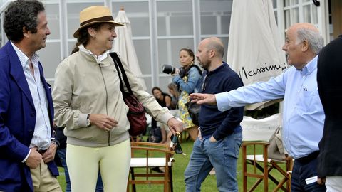 La infanta Elena con Amancio Ortega