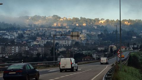 Amanecer helado en Ourense y alrededores