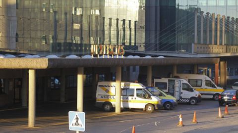 La mujer fue ingresada en un primer momento en el Hospital Clnico de Santiago