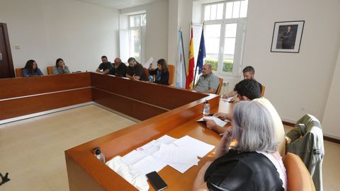 Pleno de O Valadouro, en una imagen de archivo