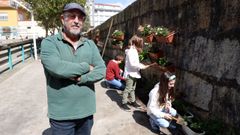 Manuel Gonz�lez, portavoz de Sachos � R�a, asociaci�n que organiza un debate con motivo de la exposici�n