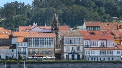 Vista de parte de Corcubi�n, en cuyo partido judicial ocurren los hechos 