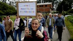 Nueva movilizaci�n en O Pino para no perder dos plazas de profesores en secundaria