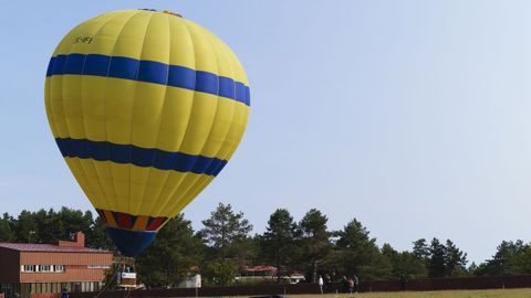 Las subidas en globo comenzaron este fin de semana en Manzaneda