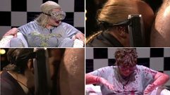 Ba�o de spaguettis, v�mitos y sangre para Juli�n, Charlottte y Sema�