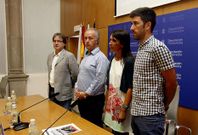 Los organizadores de la marcha anunciaron ayer en la Diputaci�n el homenaje a las v�ctimas.