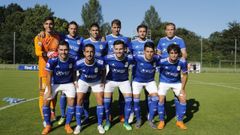 Alineaci�n del Vetusta ante el L'Entregu