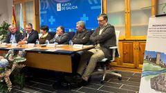 El acto de hermanamiento entre los institutos de Valdeorras y el Bierzo se celebr� en la Casa Grande de Viloira.