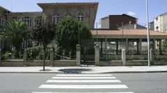 Paso de peatones en la calle S�enz D�ez, uno de los incluidos en el proyecto.