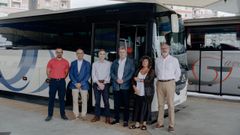 Presentaci�n de los nuevos servicios de bus entre Ourense y O Carballi�o.