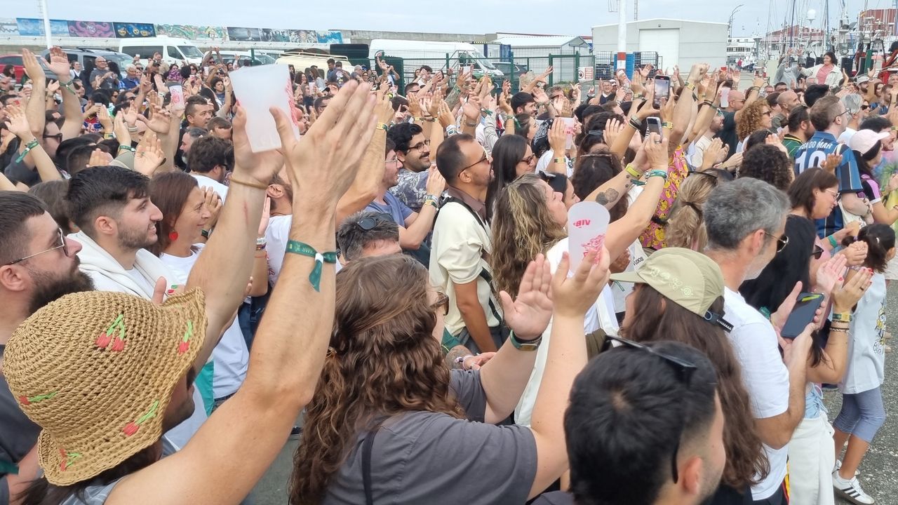 Ambientazo en el festival Osa do Mar